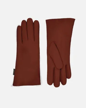 208700/2 LAMB WOOL - COGNAC