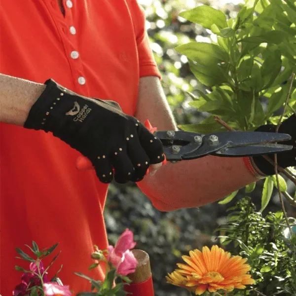 3 Pairs Copper-Infused Compression Gloves