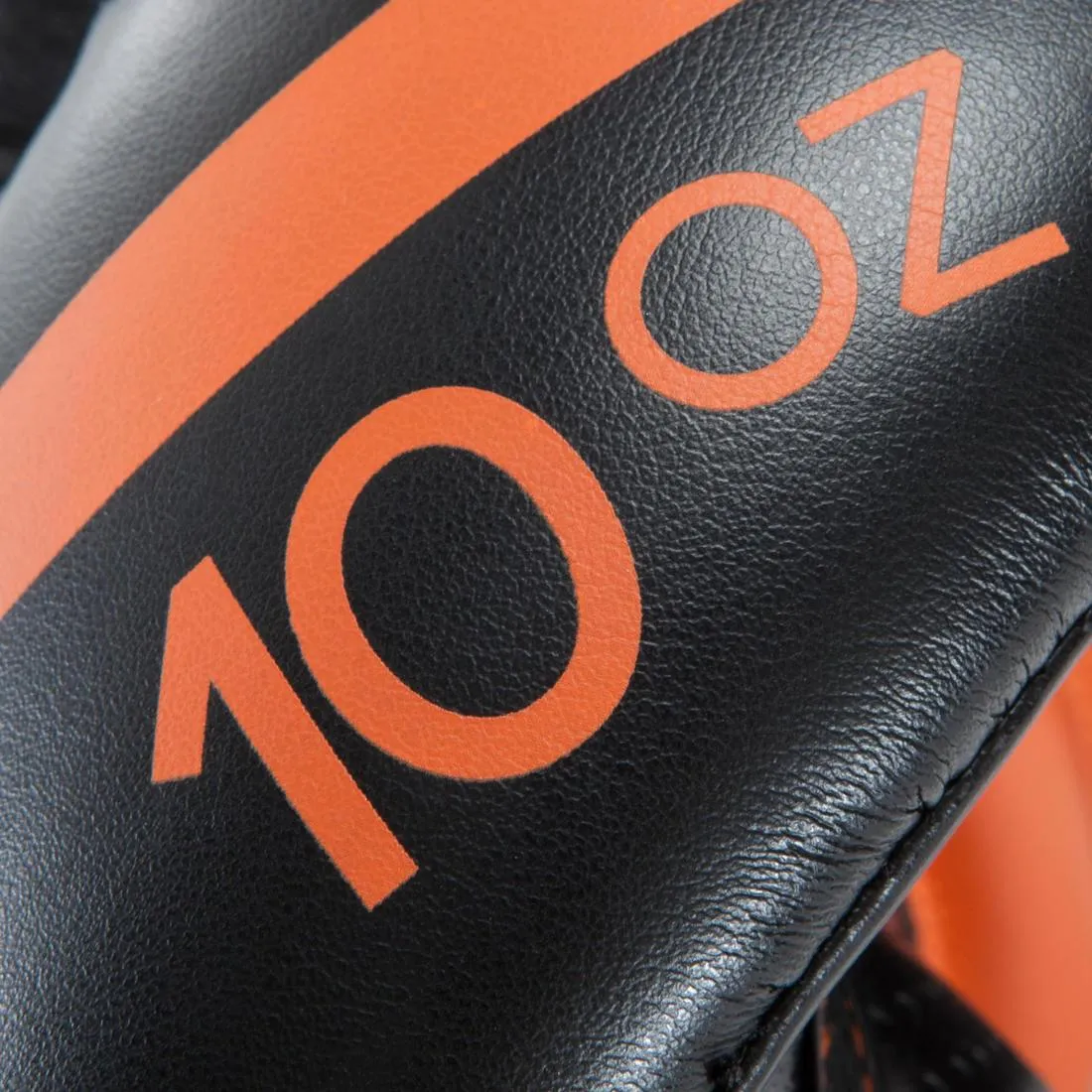 500 Intermediate Boxing Gloves - Black/Orange