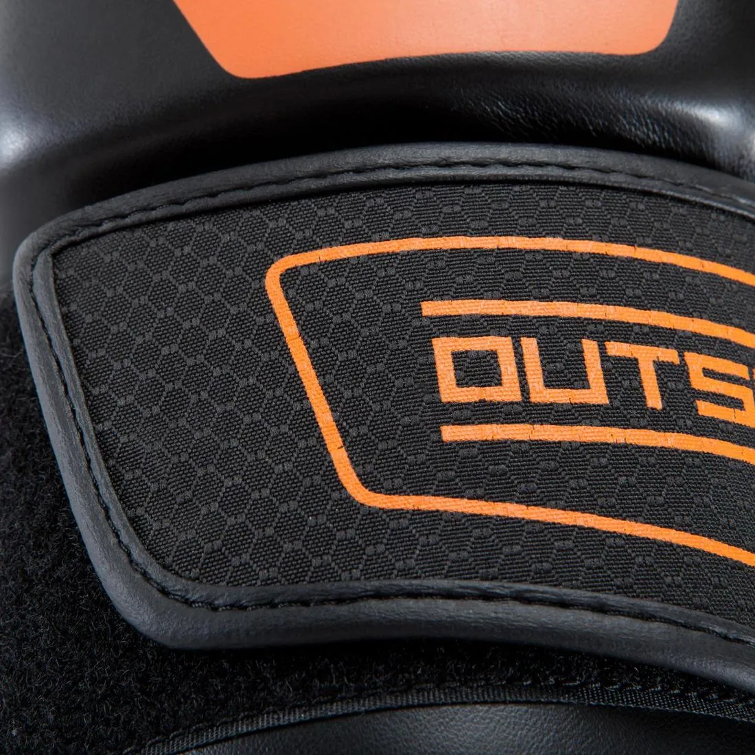 500 Intermediate Boxing Gloves - Black/Orange