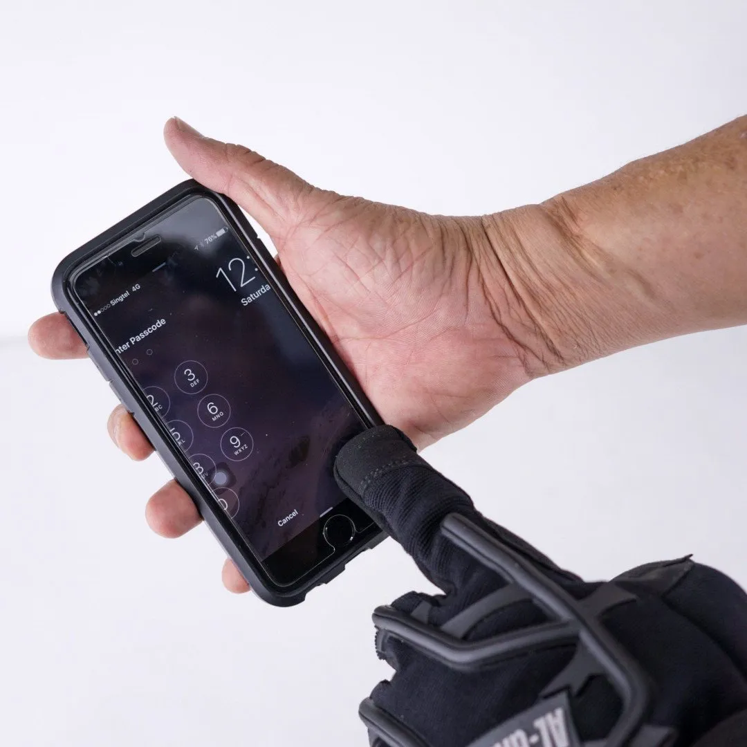 AL-GARD 10123 Tactical Gloves with Touchscreen Compatible Fingertips (EN388)