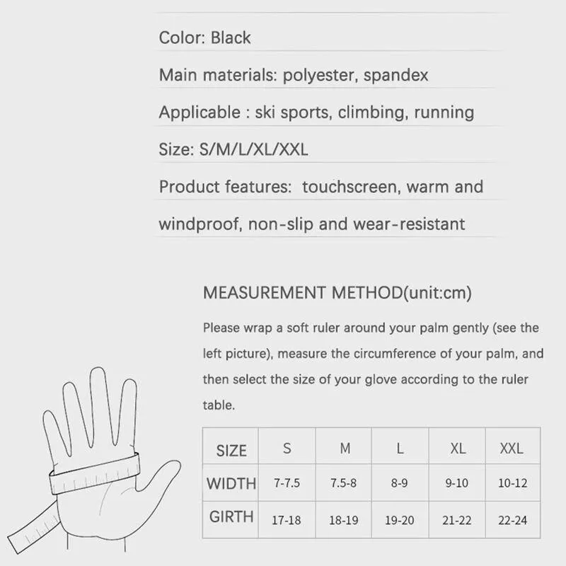 All-Season Waterproof Touchscreen Gloves
