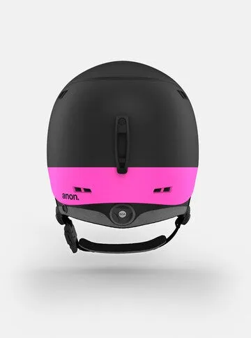 Anon Mens Rodan Ski & Snowboard Helmet - Black/Pink