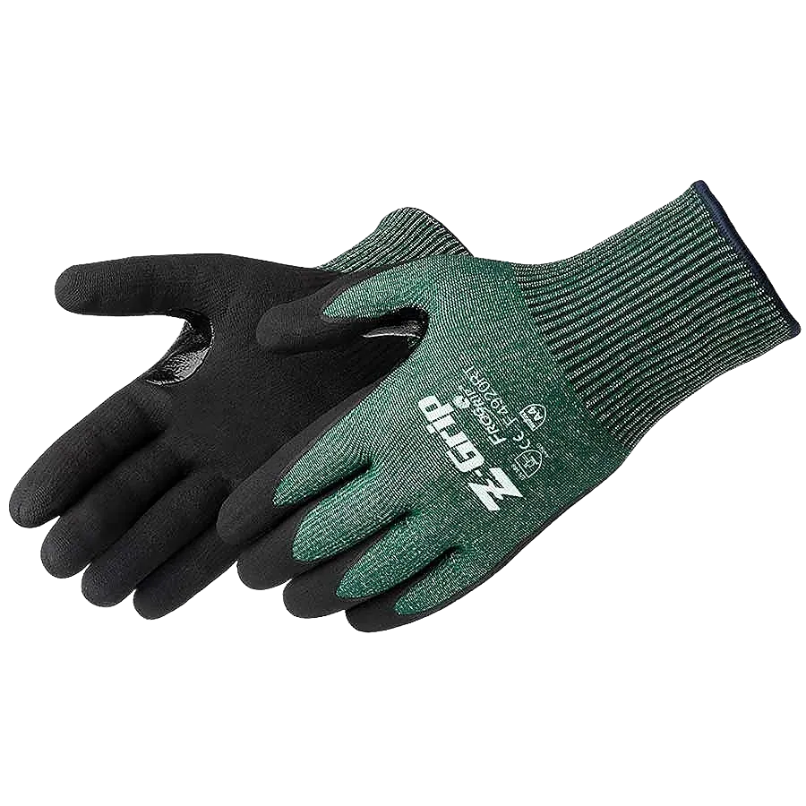 BLACK MICROFOAM NITRILE 13G CUT RESISTANT GLOVES