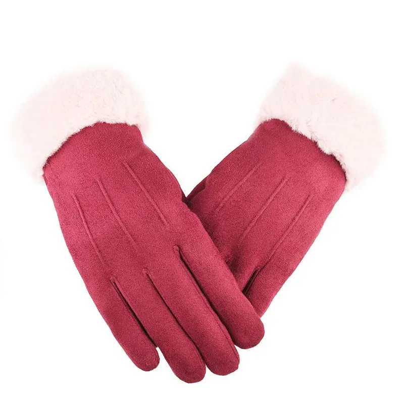 BodiModi Arctic Touch Winter Touchscreen Cashmere Plush Double Thick Gloves