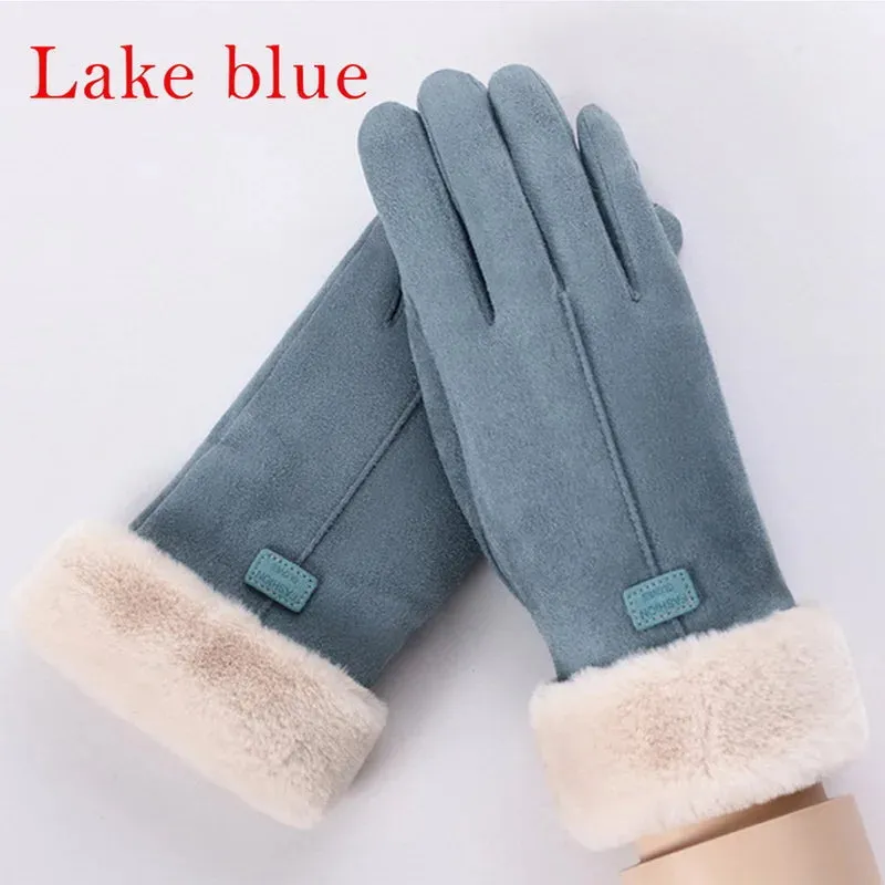 BodiModi Arctic Touch Winter Touchscreen Cashmere Plush Double Thick Gloves