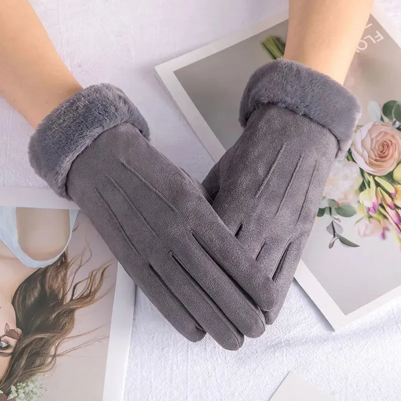 BodiModi Arctic Touch Winter Touchscreen Cashmere Plush Double Thick Gloves