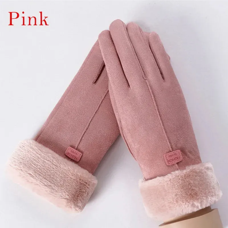 BodiModi Arctic Touch Winter Touchscreen Cashmere Plush Double Thick Gloves