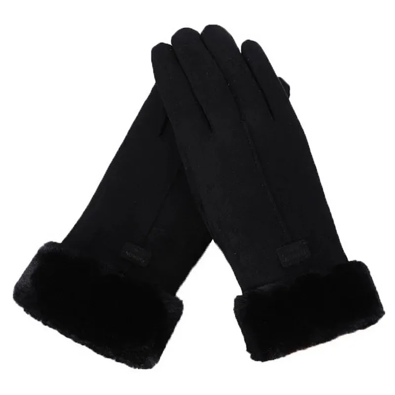 BodiModi Arctic Touch Winter Touchscreen Cashmere Plush Double Thick Gloves