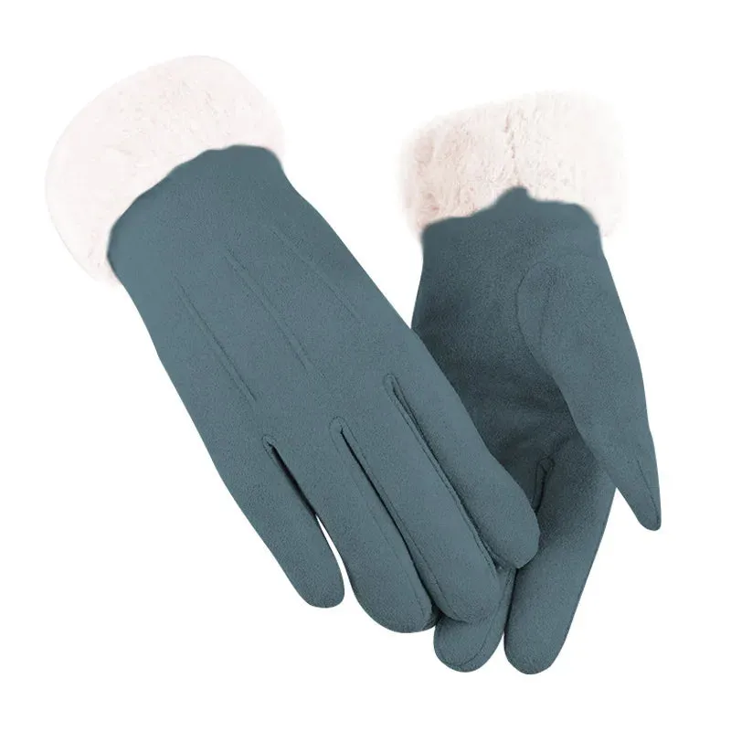 BodiModi Arctic Touch Winter Touchscreen Cashmere Plush Double Thick Gloves