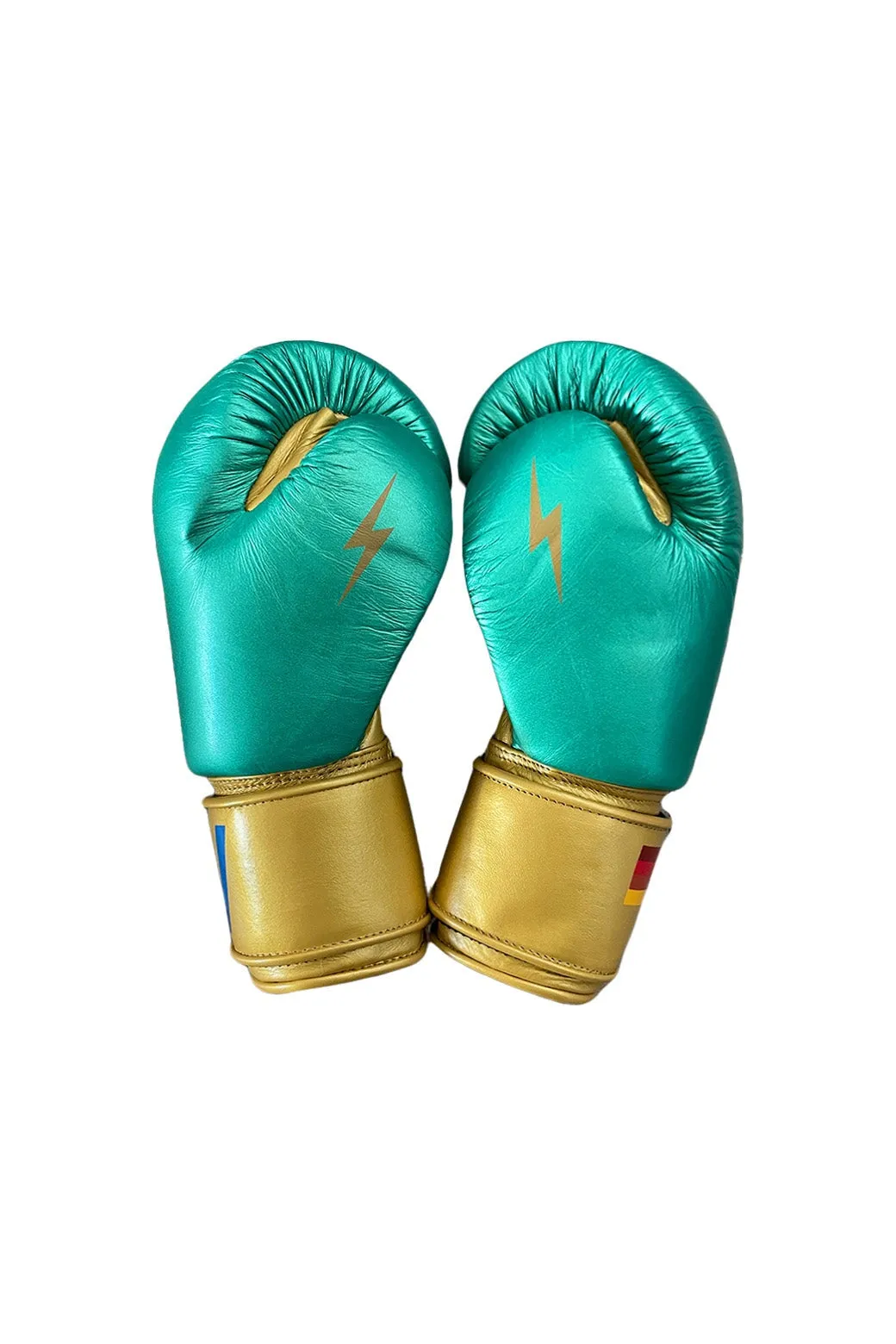 BOXING GLOVES - GREEN // GOLD