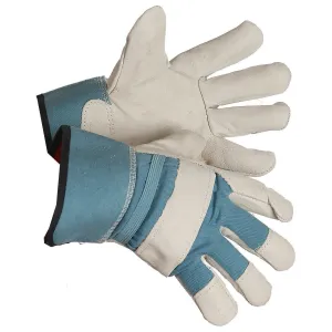 Buffalo Grain Leather Fleece Lined Work Glove