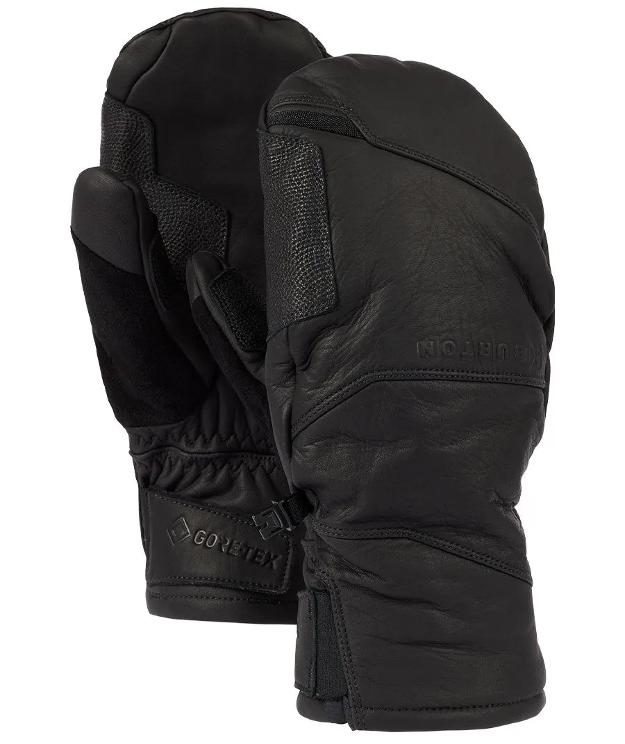 Burton Men's [ak] Clutch Gore-Tex Leather Mittens True Black 2026