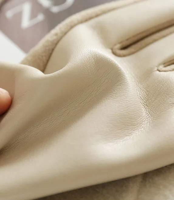 Buy One Get One Free! Suede Gloves for Women, Thickened and Lined with Fur for Winter, Keeping Warm, Windproof, Waterproof, and Touchscreen-Compatible, Outdoor Cycling Gloves.C-241105-2