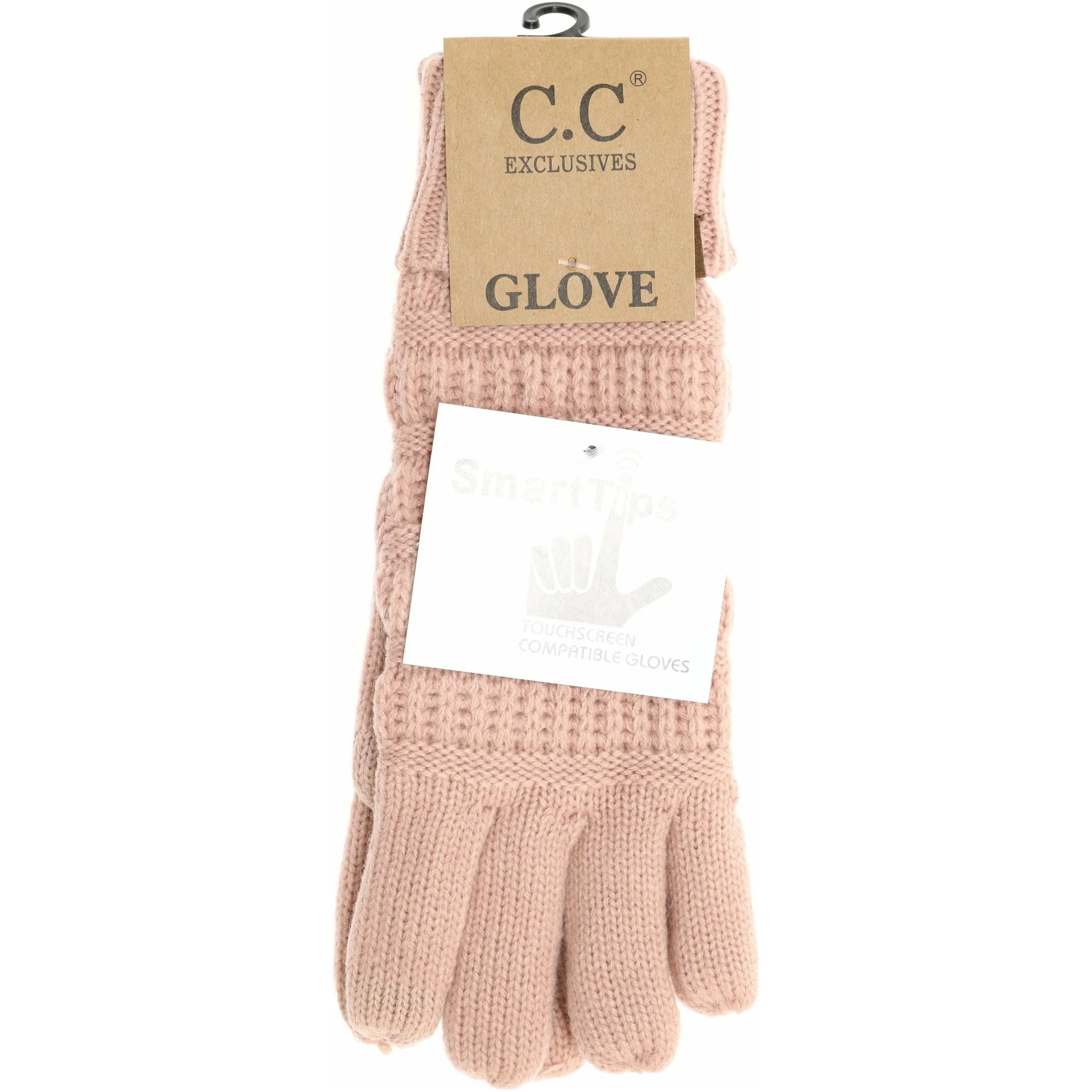 C.C. Beanie Knit Gloves w/Lining