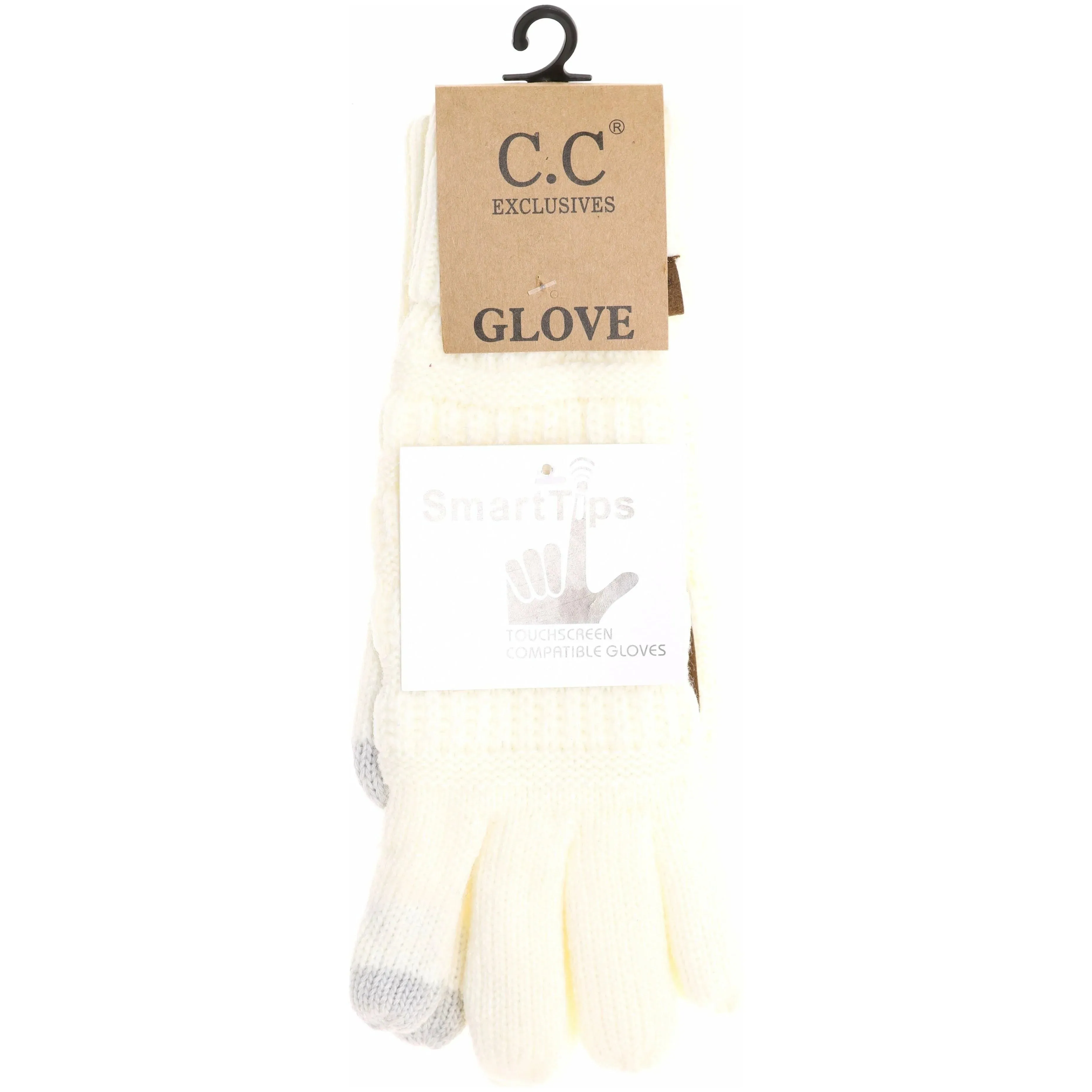 C.C. Beanie Knit Gloves w/Lining