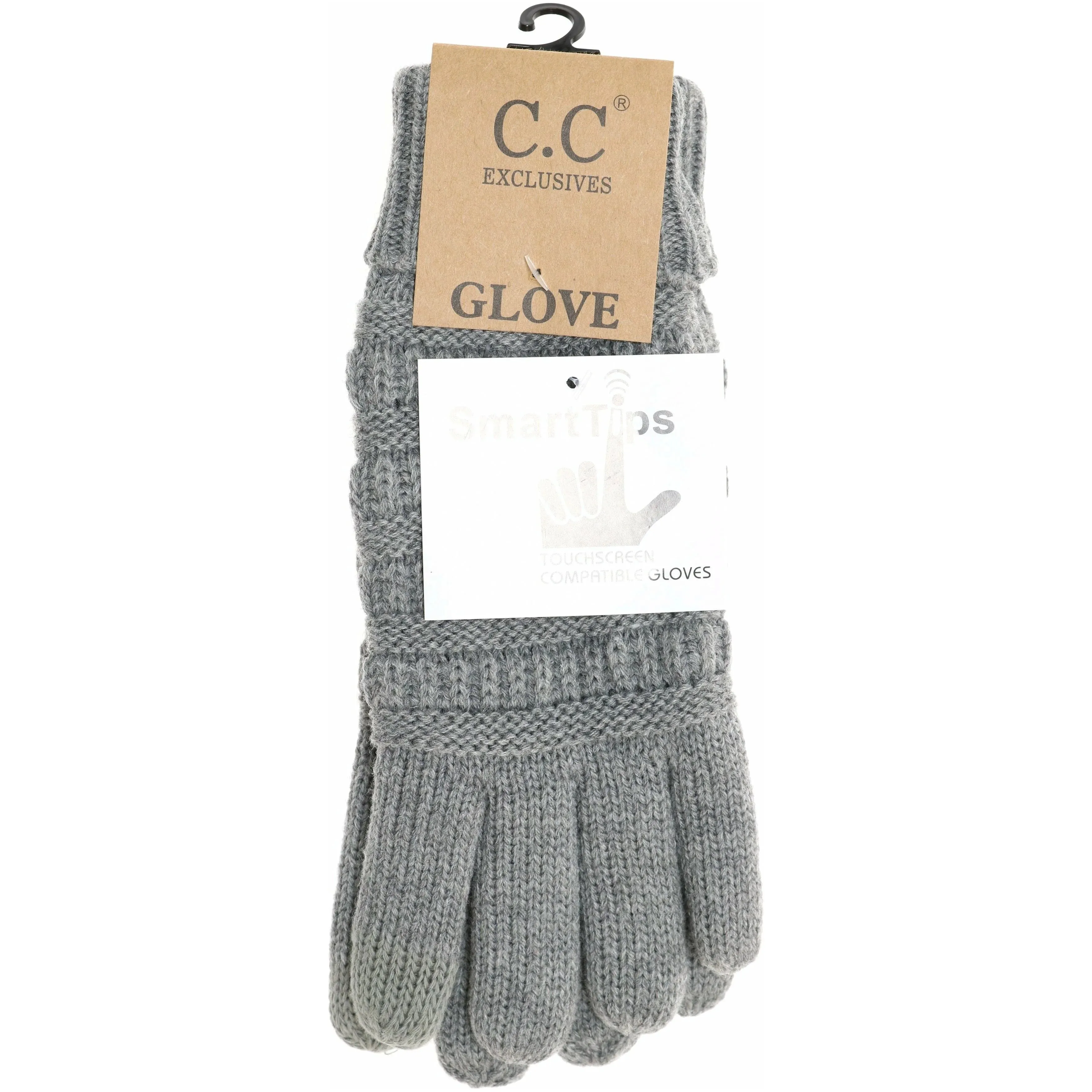 C.C. Beanie Knit Gloves w/Lining
