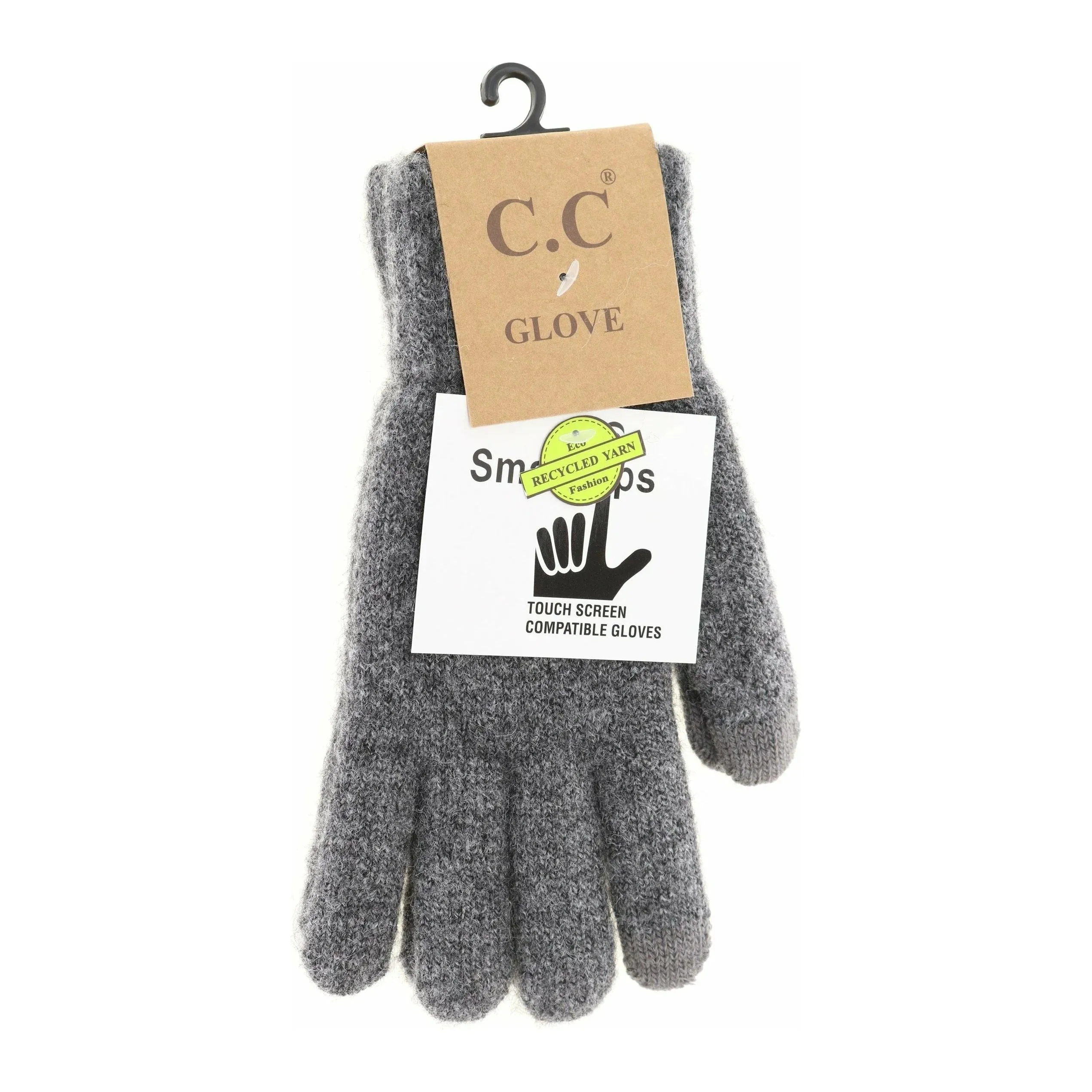 C.C. Beanie Soft Recycled Yarn Gloves