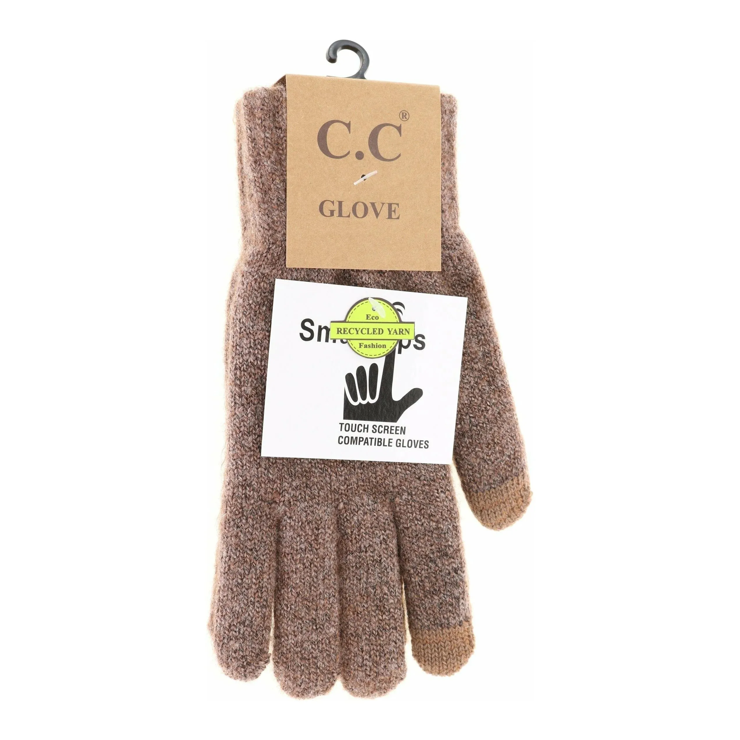 C.C. Beanie Soft Recycled Yarn Gloves