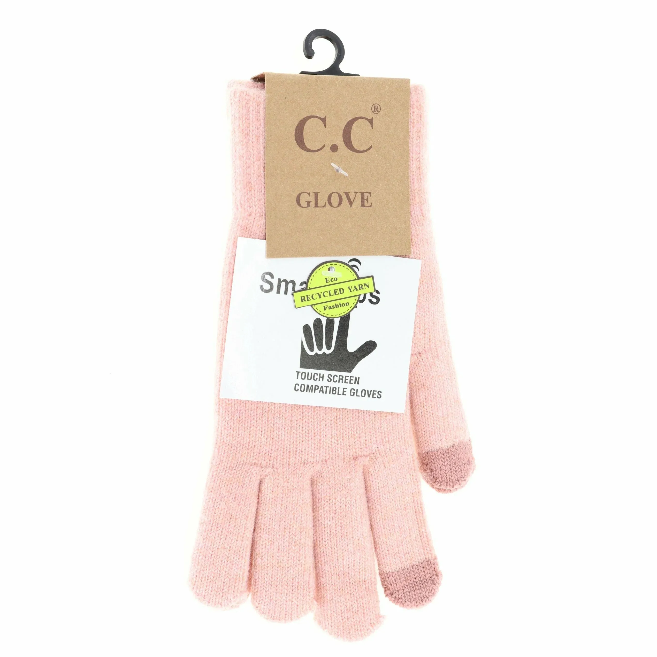 C.C. Beanie Soft Recycled Yarn Gloves