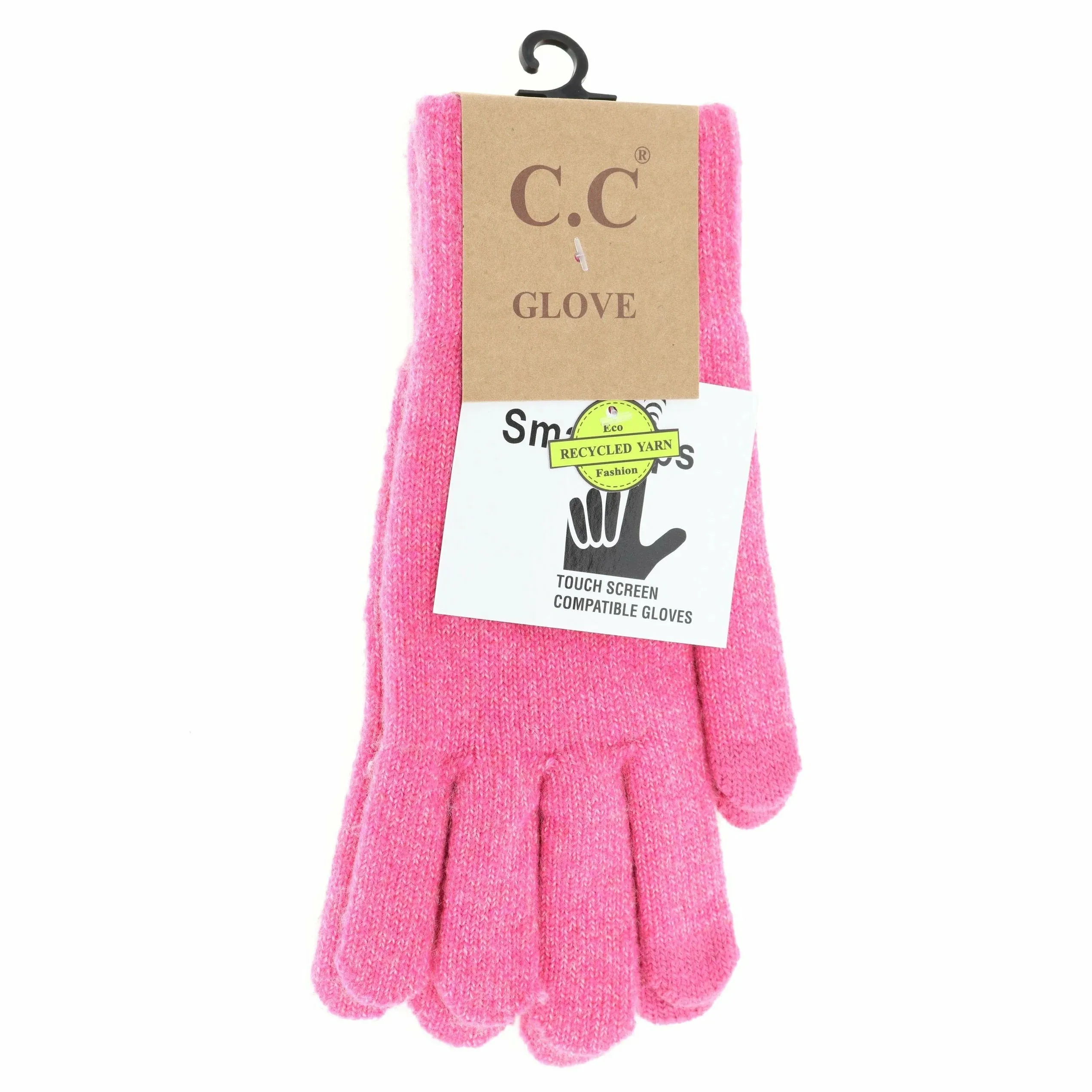 C.C. Beanie Soft Recycled Yarn Gloves