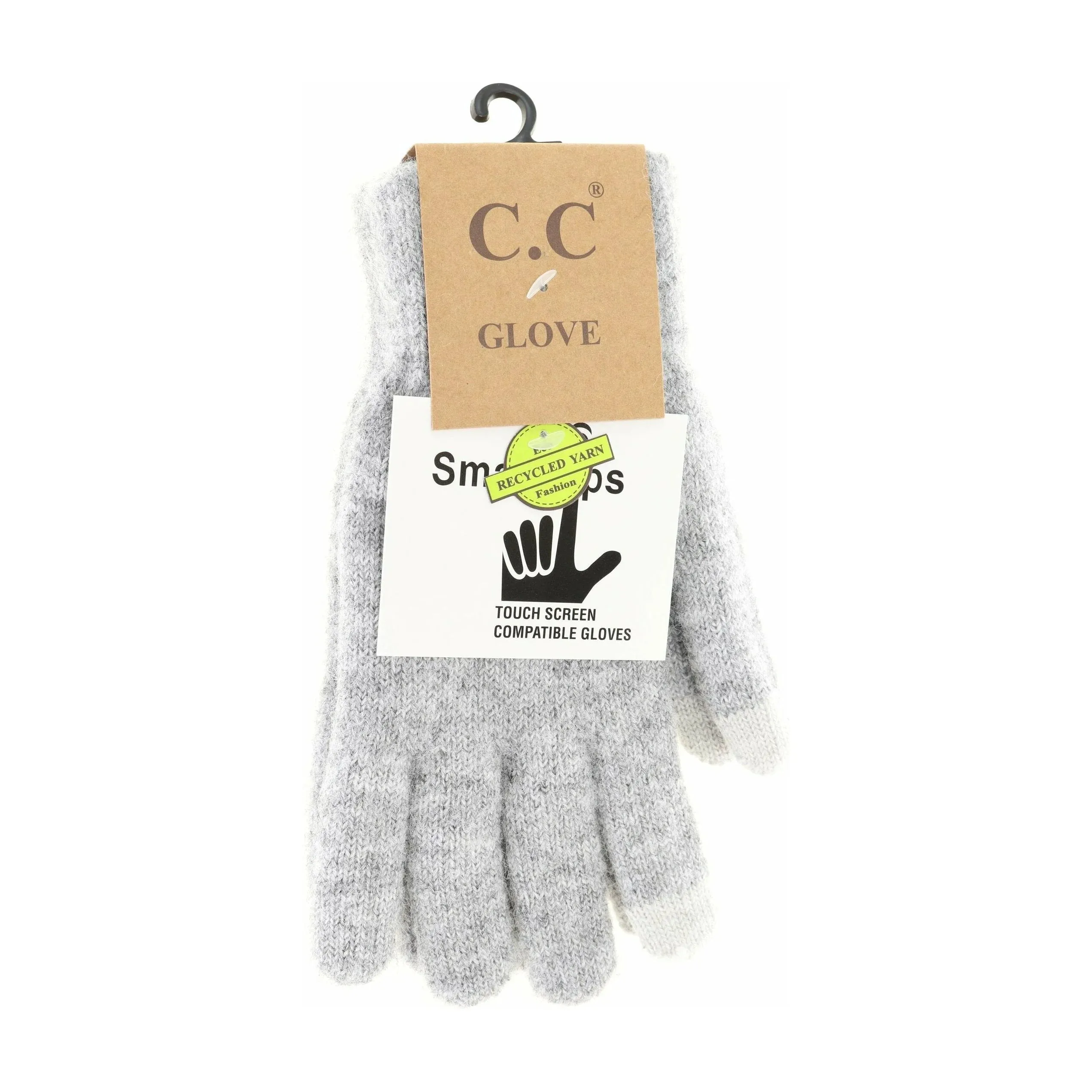C.C. Beanie Soft Recycled Yarn Gloves