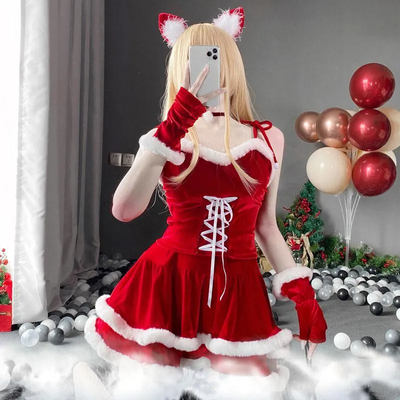 Christmas Winter Red Set SD01762