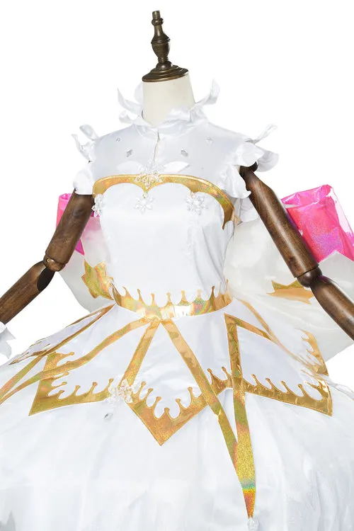 Clear Card Sakura Kinomoto Snow Angel fancy Dress Cosplay Costume
