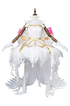 Clear Card Sakura Kinomoto Snow Angel fancy Dress Cosplay Costume