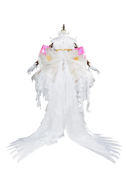 Clear Card Sakura Kinomoto Snow Angel fancy Dress Cosplay Costume