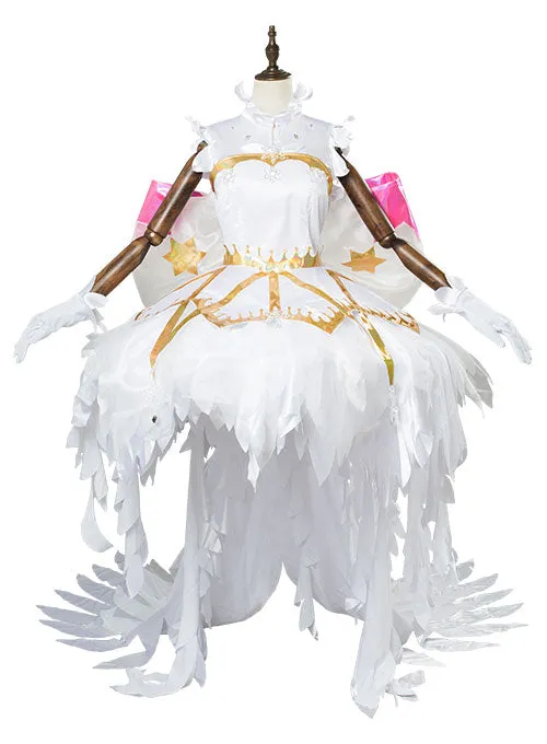 Clear Card Sakura Kinomoto Snow Angel fancy Dress Cosplay Costume