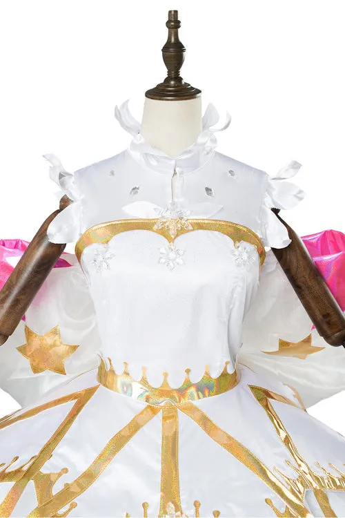 Clear Card Sakura Kinomoto Snow Angel fancy Dress Cosplay Costume