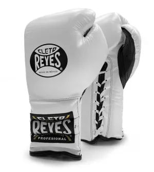 CLETO REYES SPARRING LACE-WHITE/BLACK