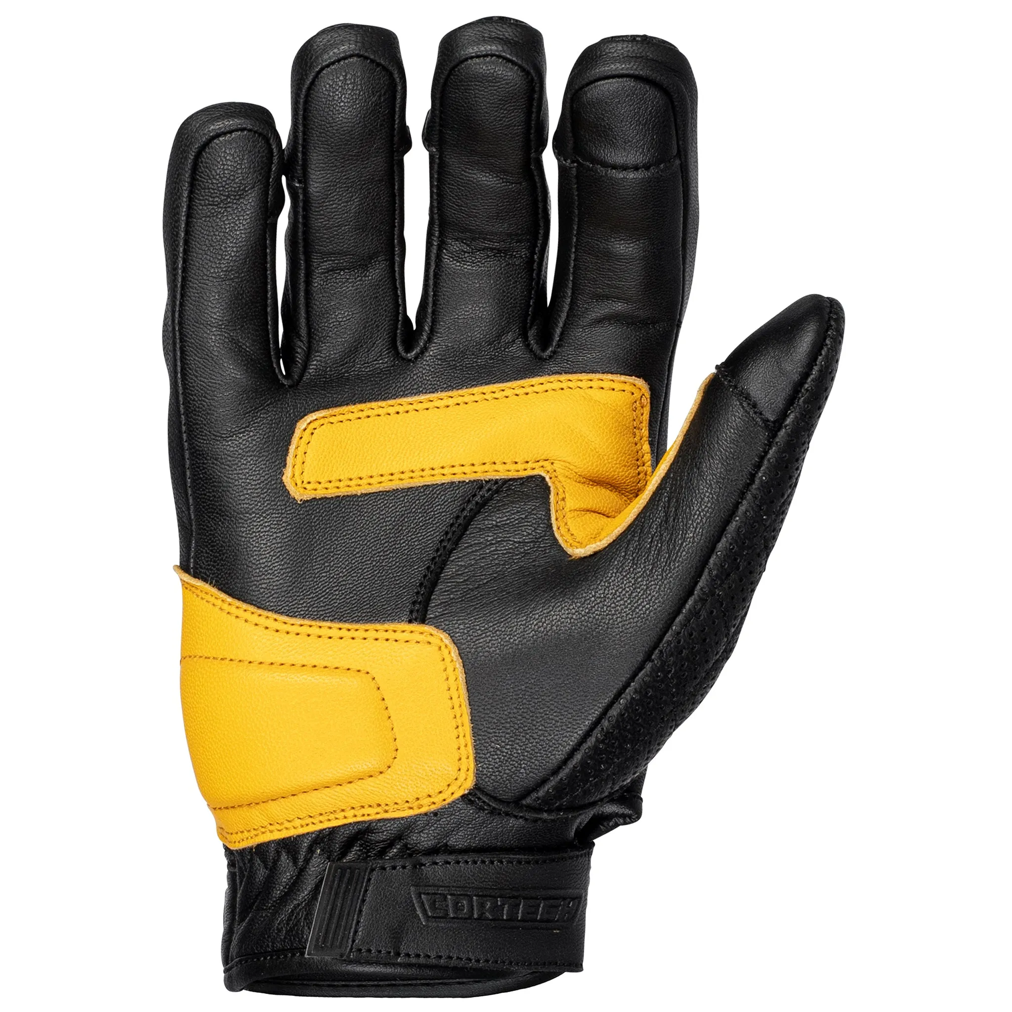 Cortech "The Scrapper" Short Cuff Men's Leather Gloves