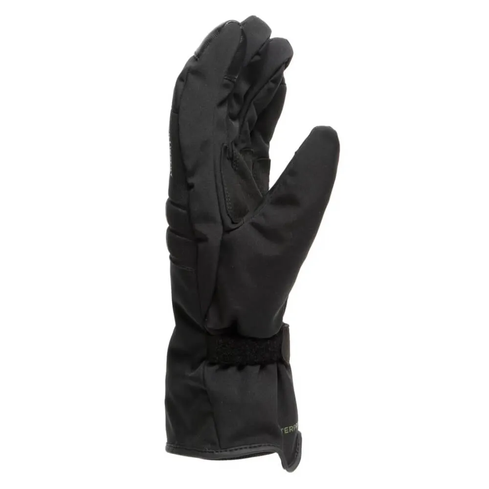Dainese Plaza 3 D-Dry Gloves Black / Bronze Green