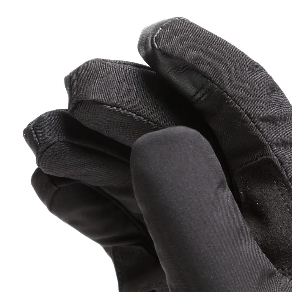 Dainese Plaza 3 Women's D-Dry Gloves Black / Bronze-Green