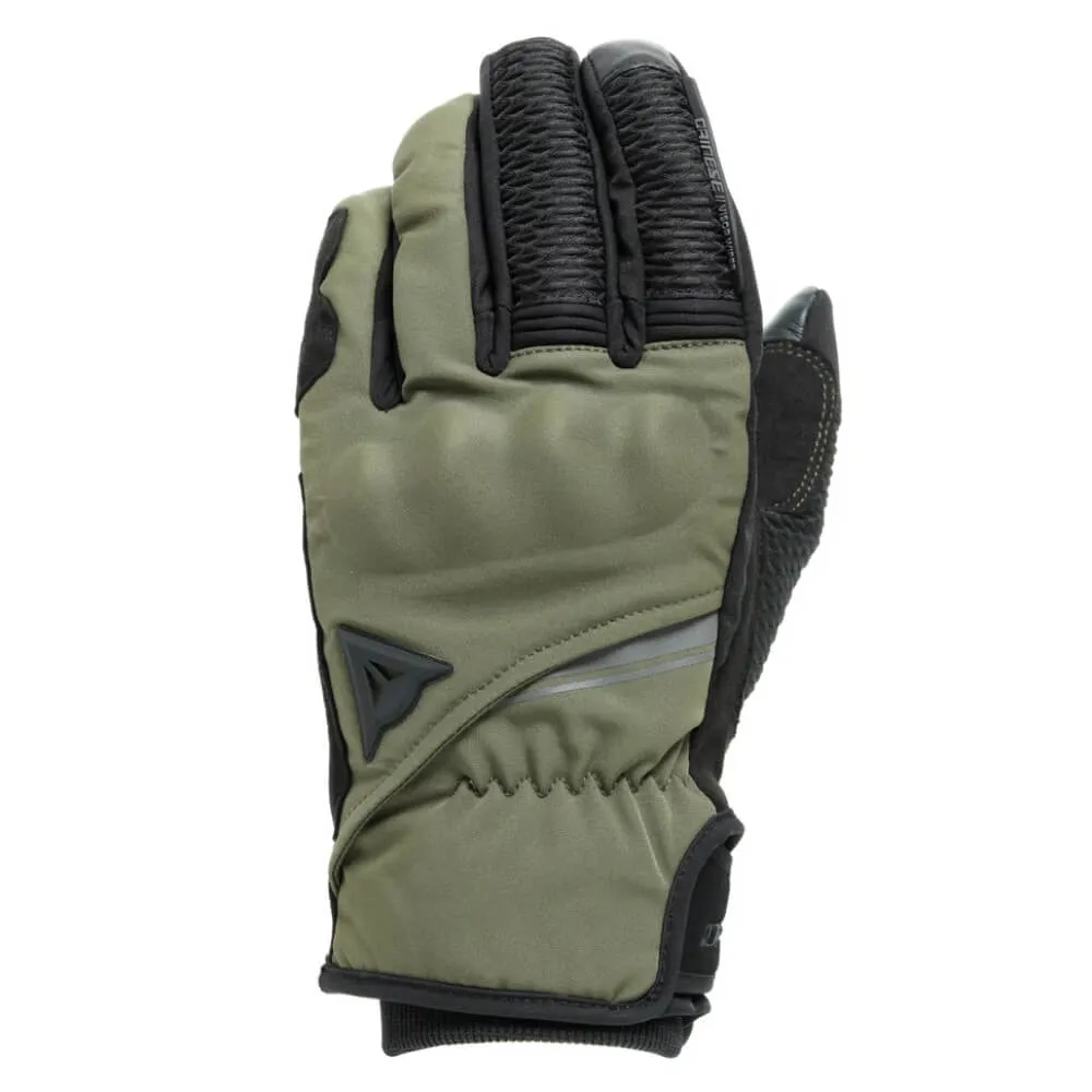 Dainese Trento D-Dry Thermal Gloves Black / Grape Leaf