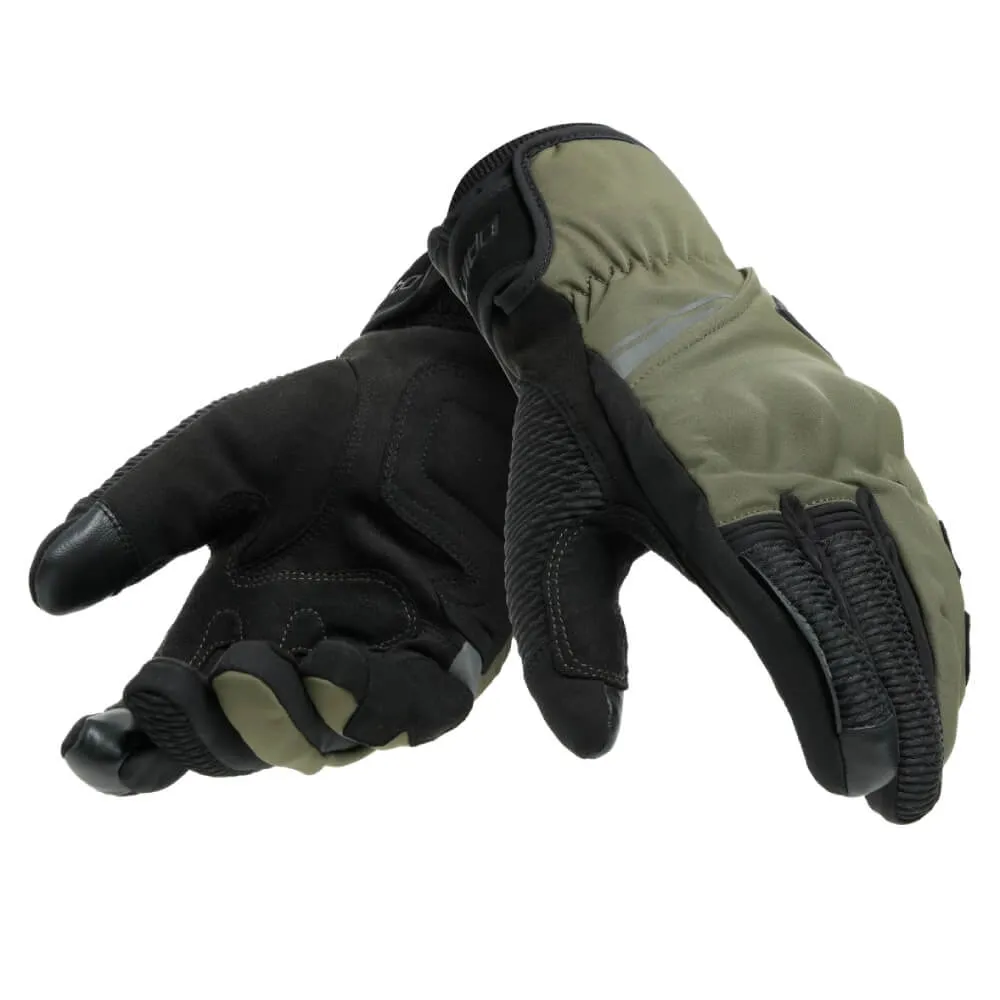 Dainese Trento D-Dry Thermal Gloves Black / Grape Leaf