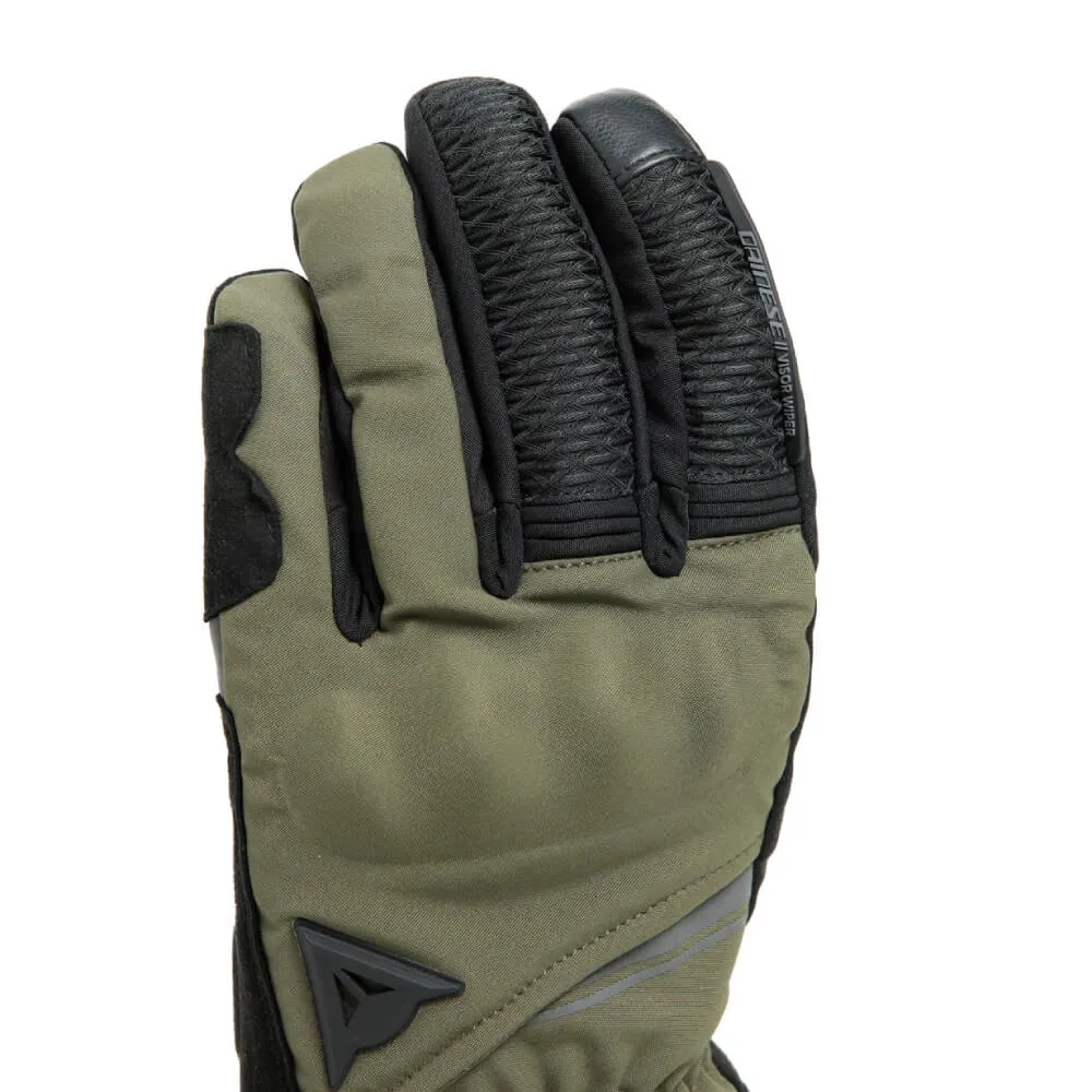 Dainese Trento D-Dry Thermal Gloves Black / Grape Leaf