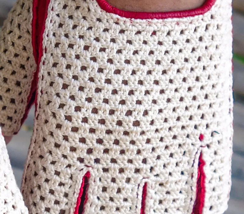 Danai - Goatskin leather gloves - women