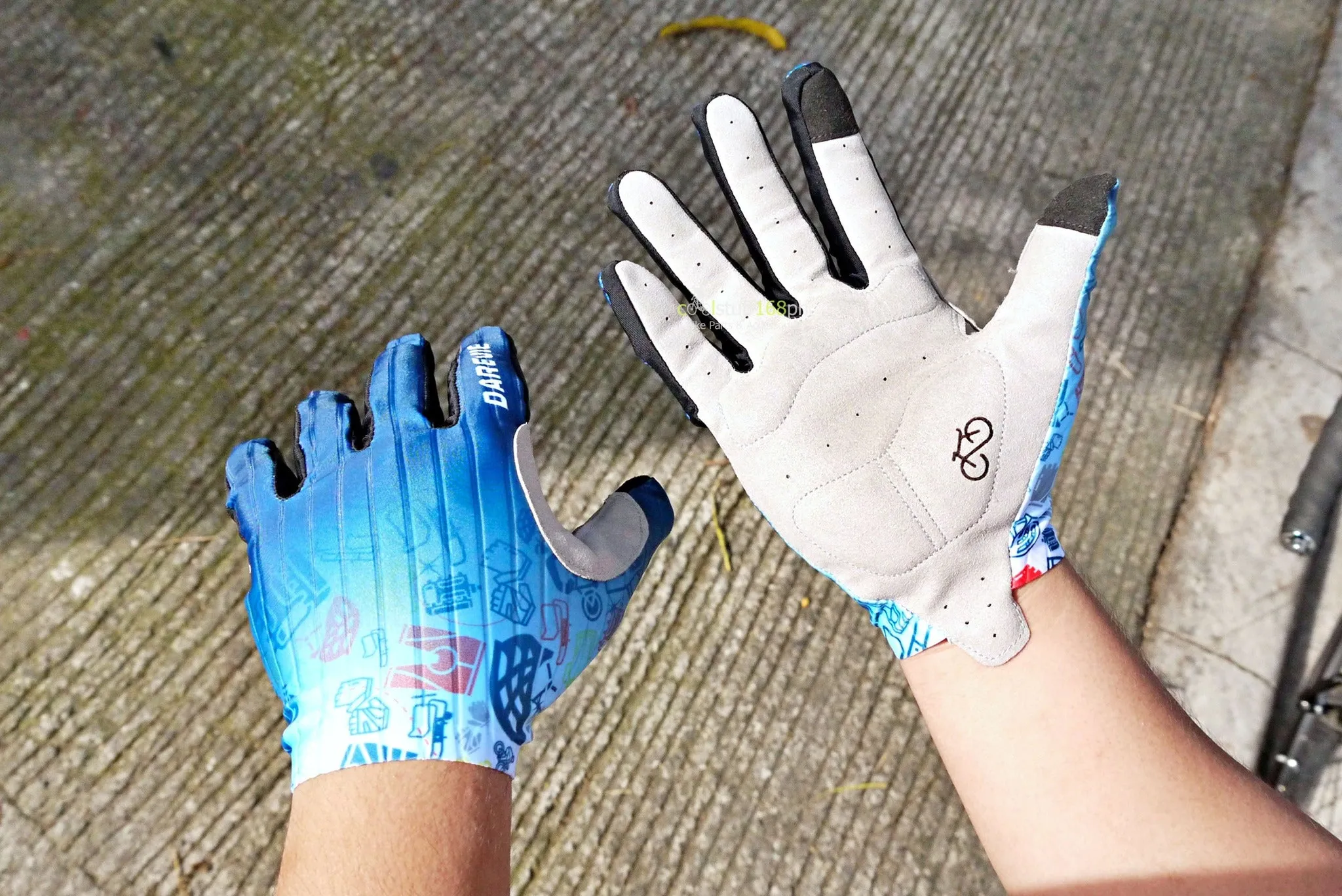 Darevie Swiftshield Full Finger Cycling Gloves