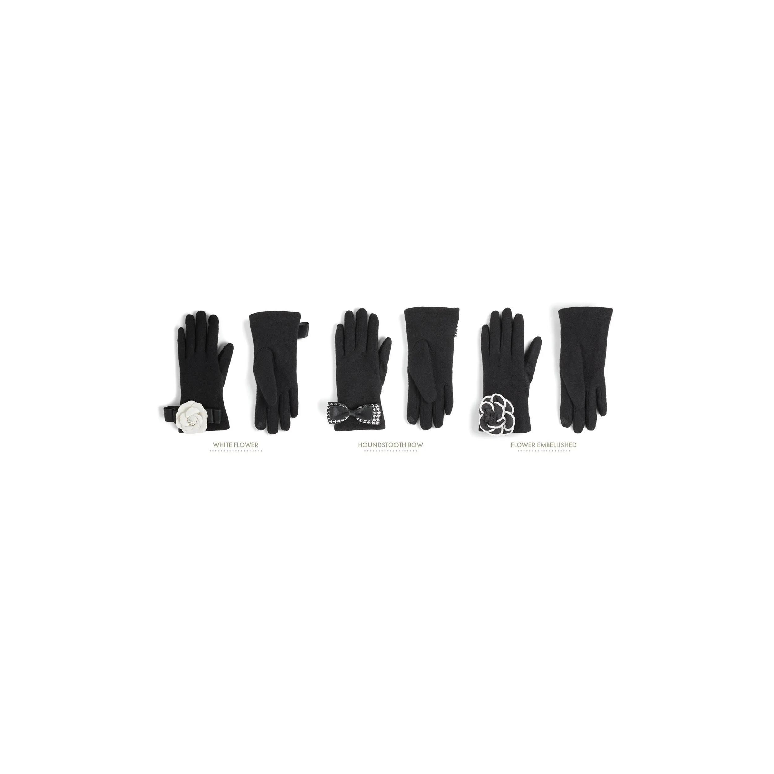 Decorative Touchscreen Gloves Assortment Pack