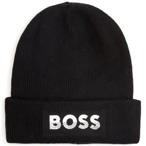 Double-Layer Knitted Hat - Black