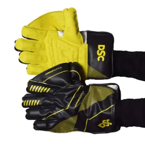 DSC Condor Ruffle Cricket Wicket Keeping Gloves Mens Size