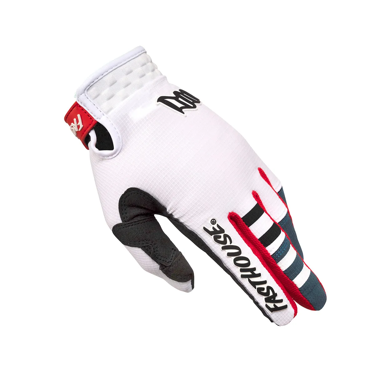 Elrod Astre Youth Glove - White/Slate