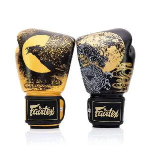 Fairtex Harmony Six Black Gold Boxing Gloves