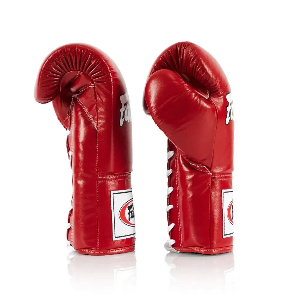 Fairtex Lace-Up Boxing Gloves