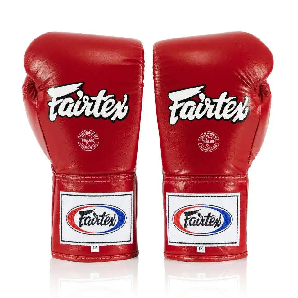 Fairtex Lace-Up Boxing Gloves