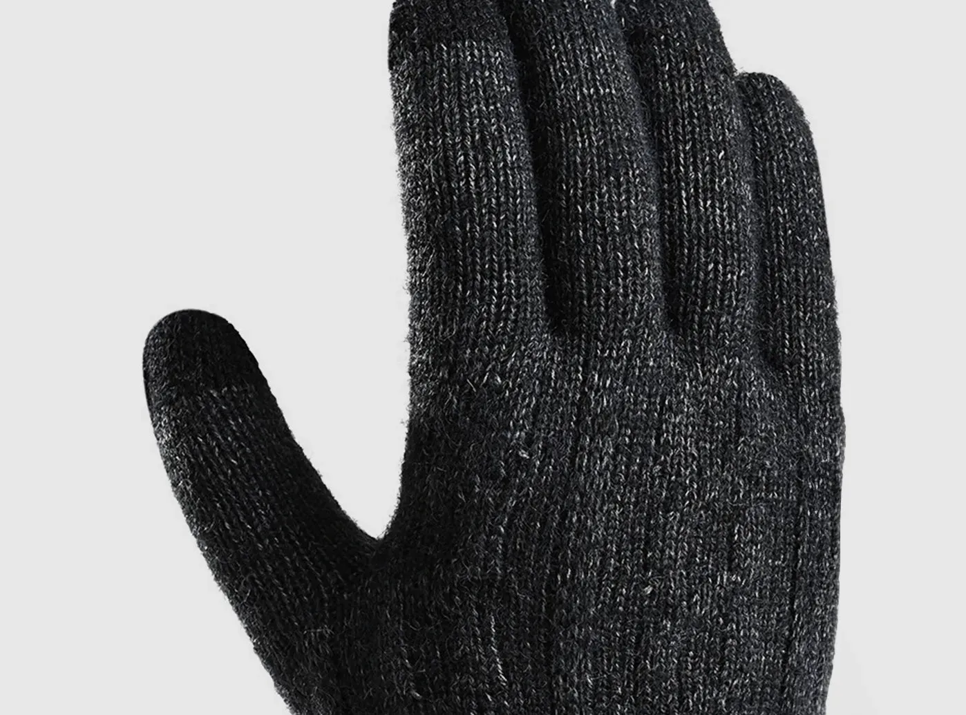 FitVille Knitted Wool Touchscreen Texting Functional Gloves (Unisex)