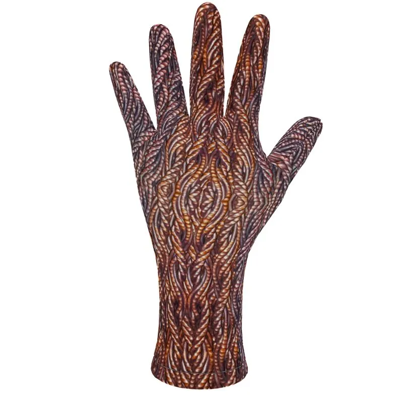 Fleece Gloves (Unisex)(Grail Hearth Core Copper Fabric) RJSTHS2022 RJS